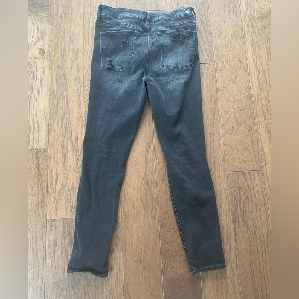 AEO Ripped High Rise Jegging - Picture 2 of 2